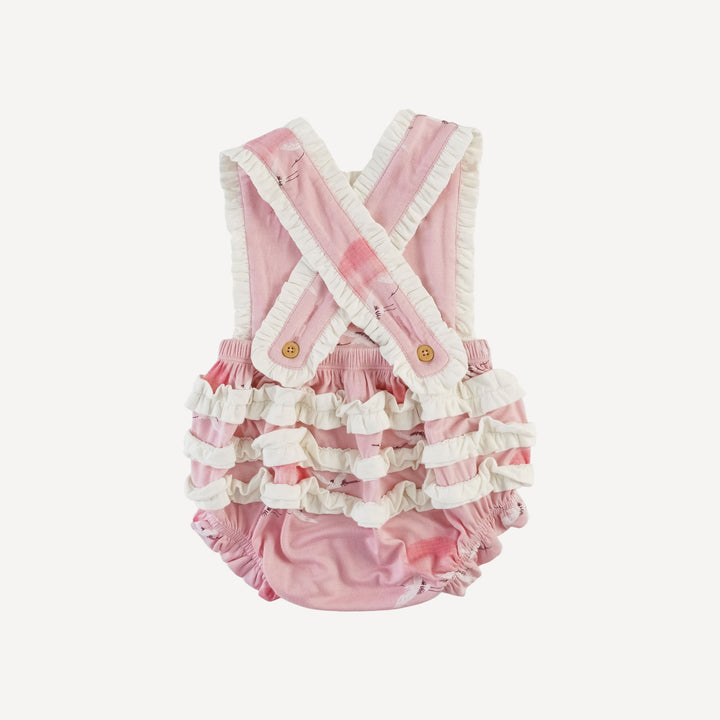the ruffle gretel bubble | pink crane | modal