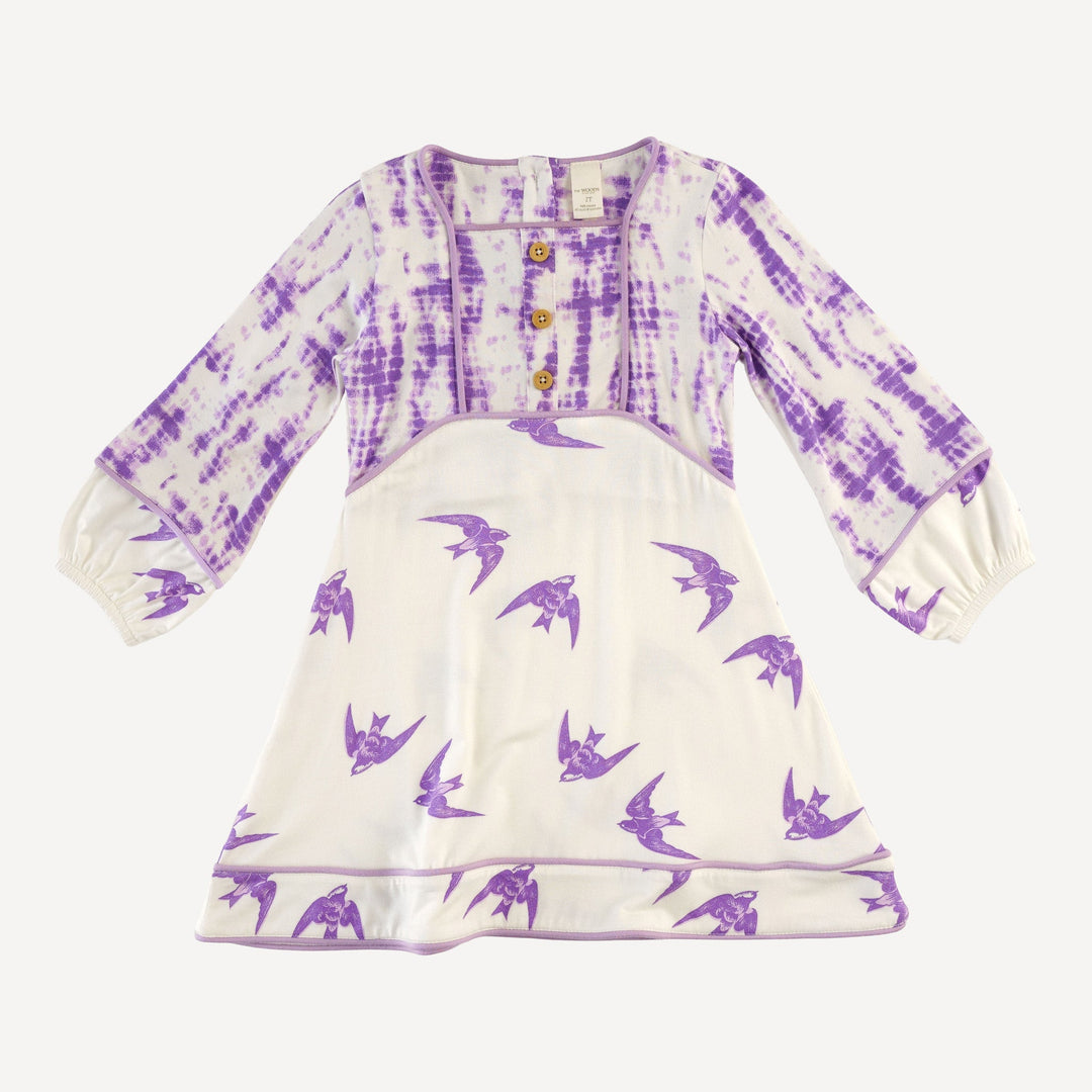 boho dress | lavender shibori | modal