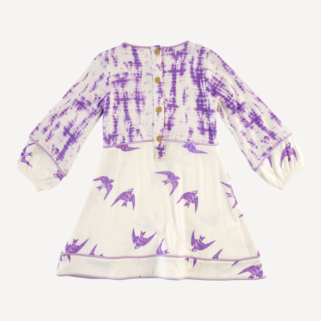 boho dress | lavender shibori | modal