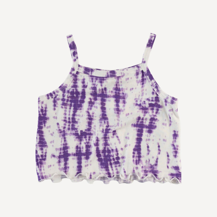 jade short set | lavender shibori | modal