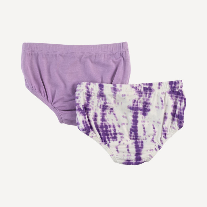 underwear set of 2 | lavender shibori | modal