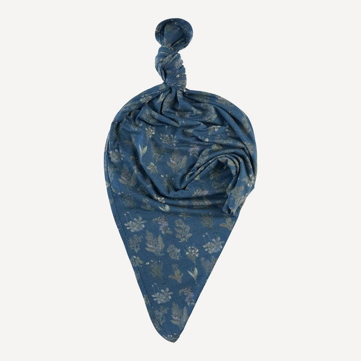 classic single layer blanket | blue litho | modal
