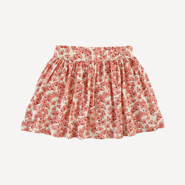 basic skirt | cherry blossom scatter | bamboo