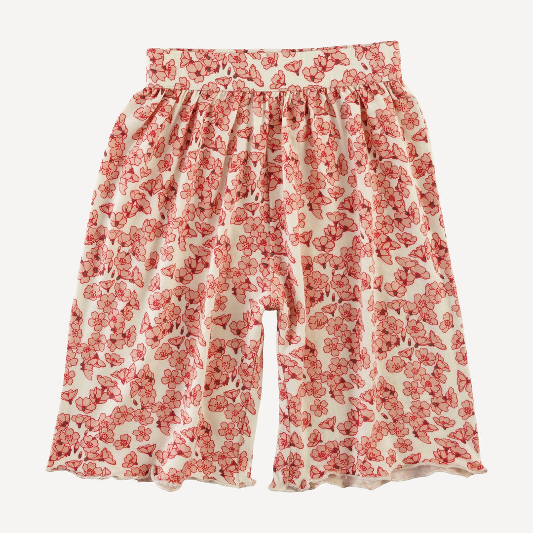 short sleeve jade set | cherry blossom scatter | bamboo