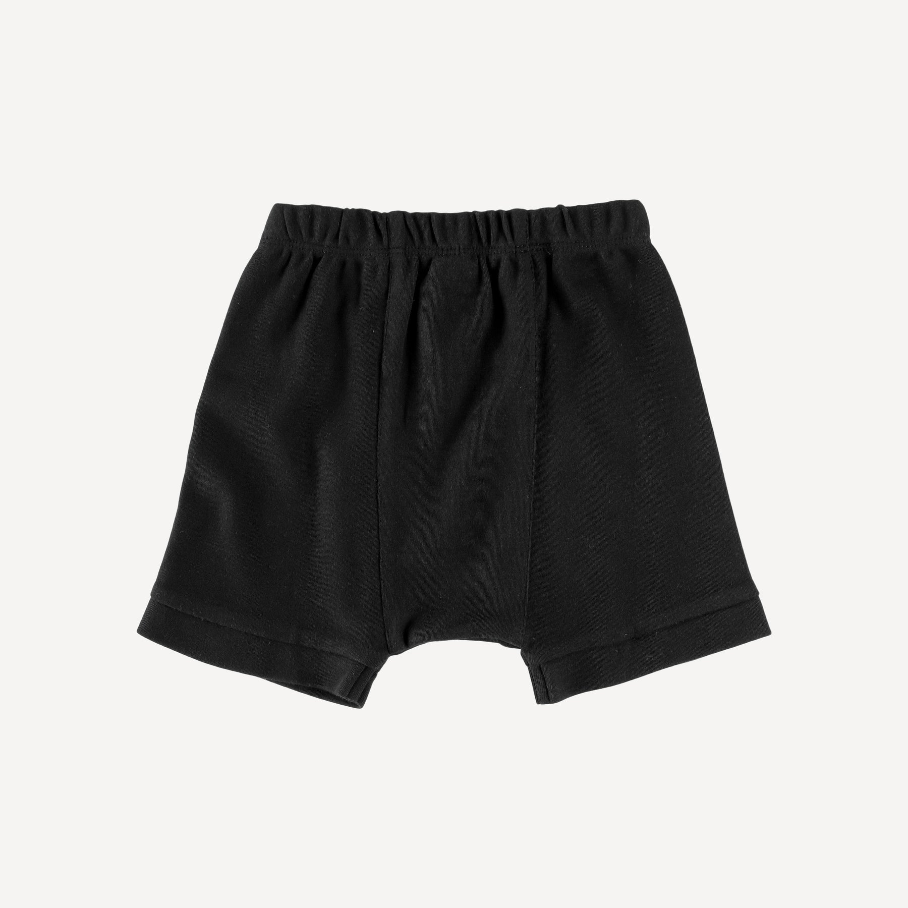 classic panda short black organic cotton interlock kate quinn