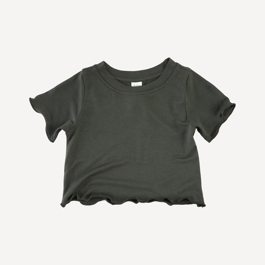 short sleeve jade set | beluga | bamboo