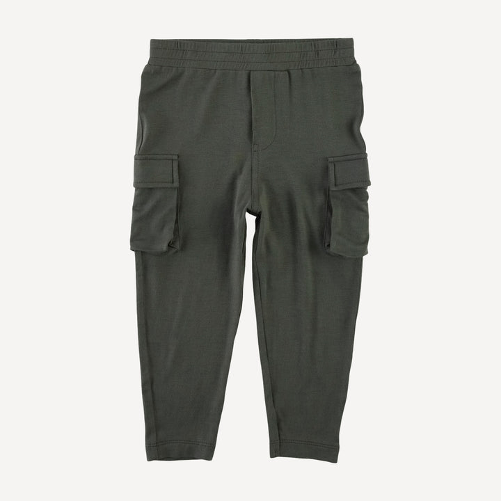 skinny cargo pant | beluga | bamboo