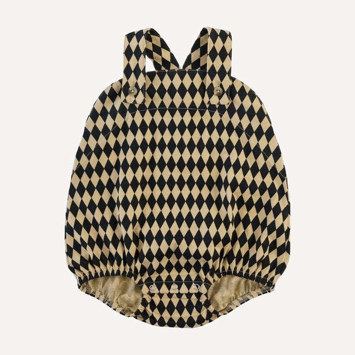 country bubble | black harlequin | organic cotton jersey