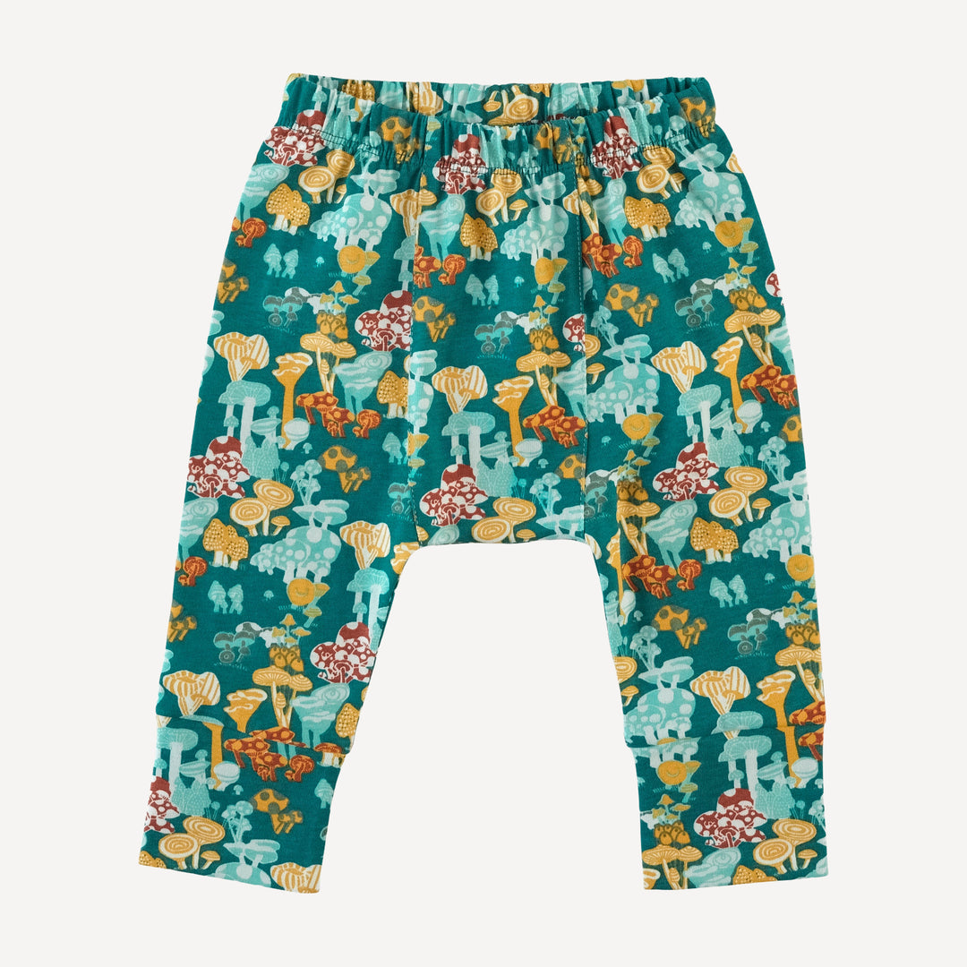 classic panda pant | magic mushrooms | organic cotton jersey
