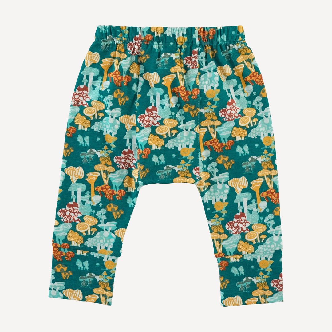 classic panda pant | magic mushrooms | organic cotton jersey