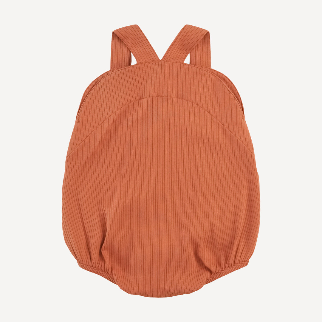 country bubble | rust | organic cotton single rib
