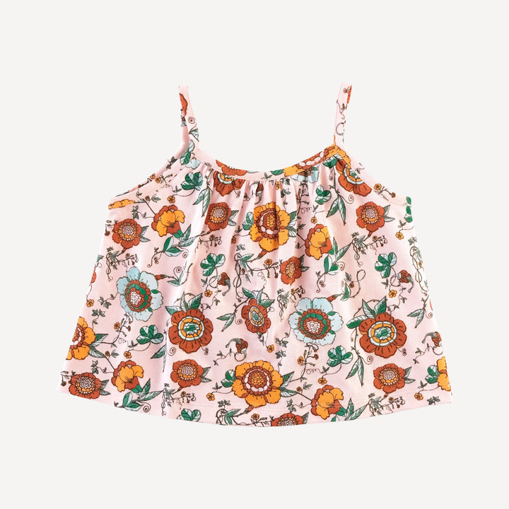 lively set | chinoiserie floral | organic cotton jersey