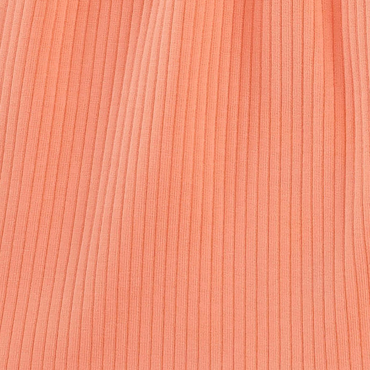 lively set | papaya | organic cotton single rib