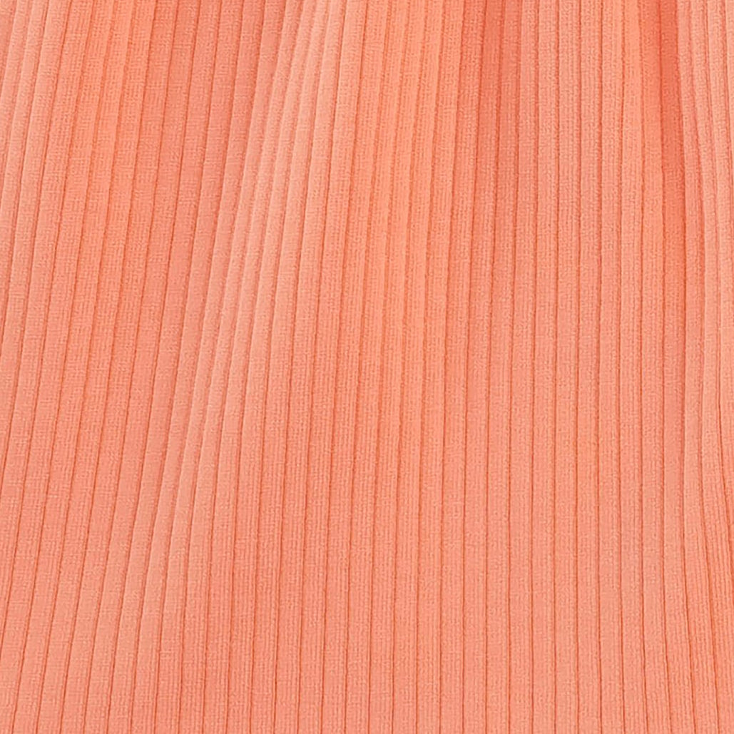ruby dress | papaya | organic cotton single rib