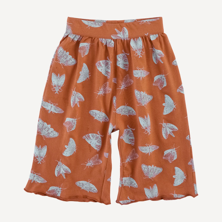 short sleeve jade set | spicy moth scatter | organic cotton jersey