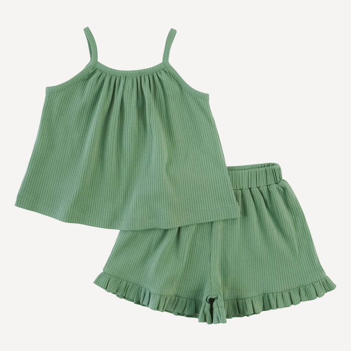 lively set | hedge | organic cotton single rib