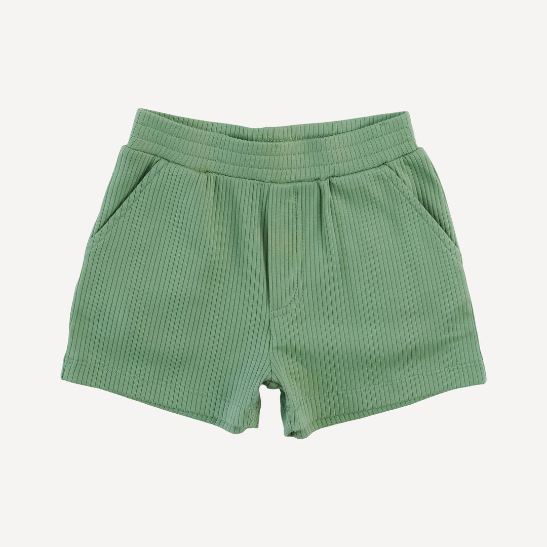 topstitch tank + relaxed short set | hedge | organic cotton single rib