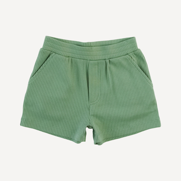 topstitch tank + relaxed short set | hedge | organic cotton single rib
