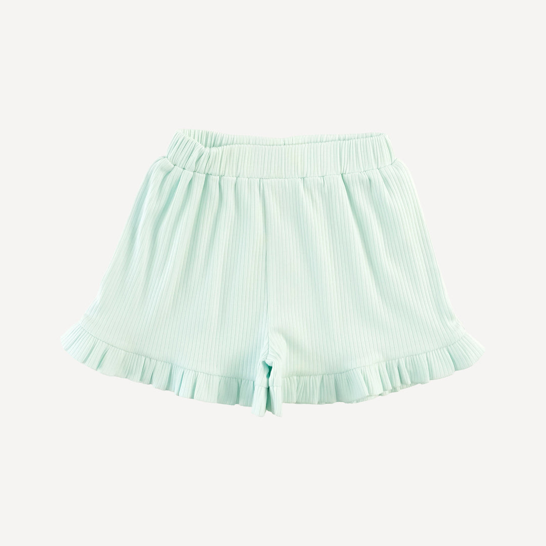 lively set | ice blue | organic cotton single rib