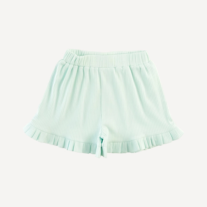 lively set | ice blue | organic cotton single rib