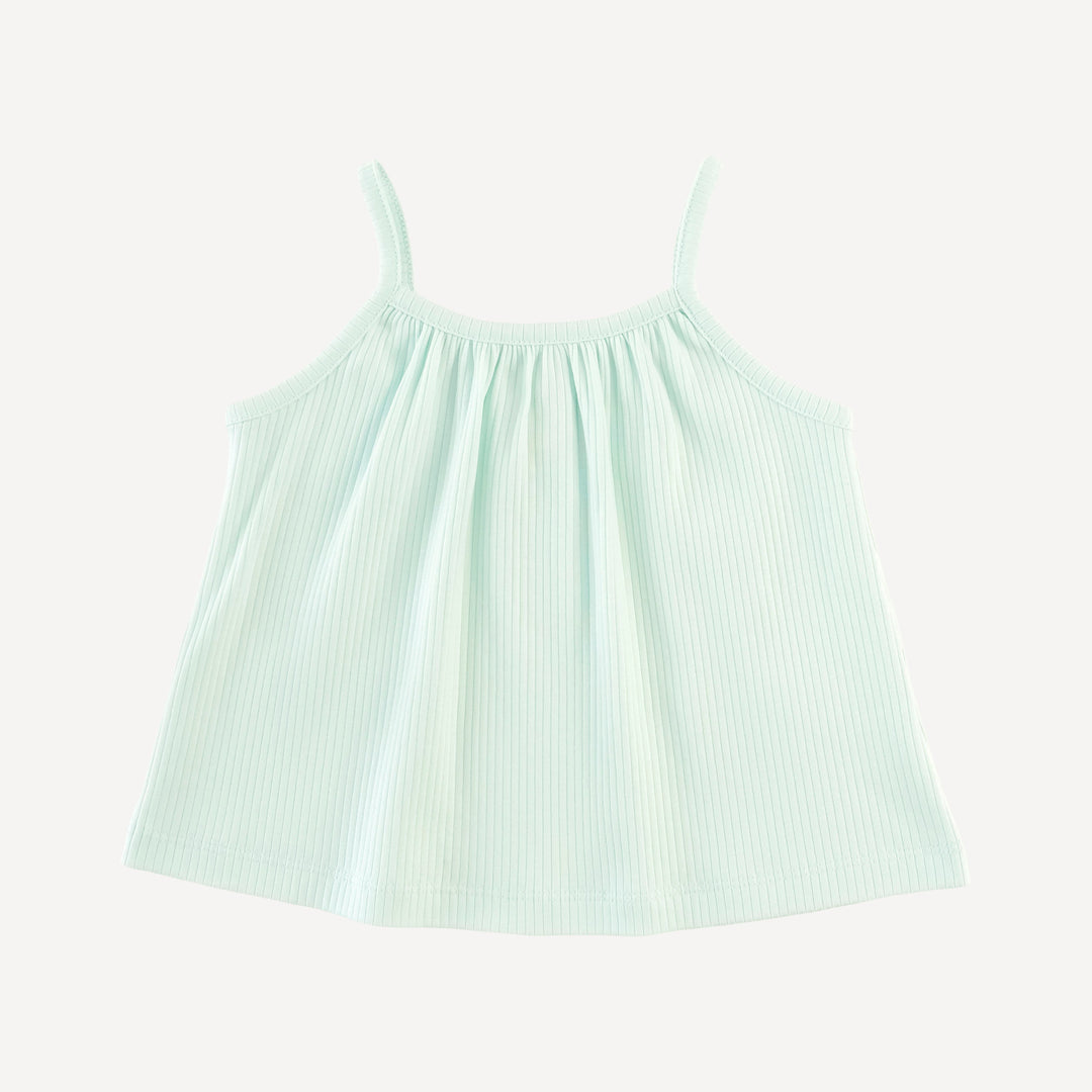 lively set | ice blue | organic cotton single rib