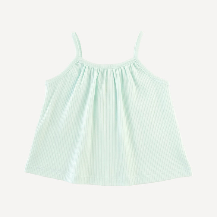 lively set | ice blue | organic cotton single rib
