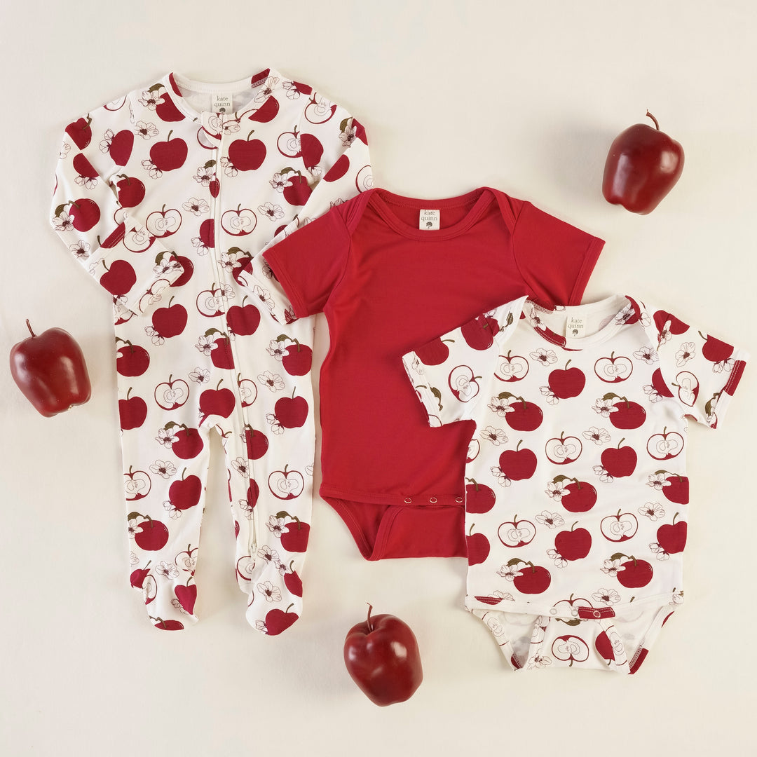 apples + tractor red set