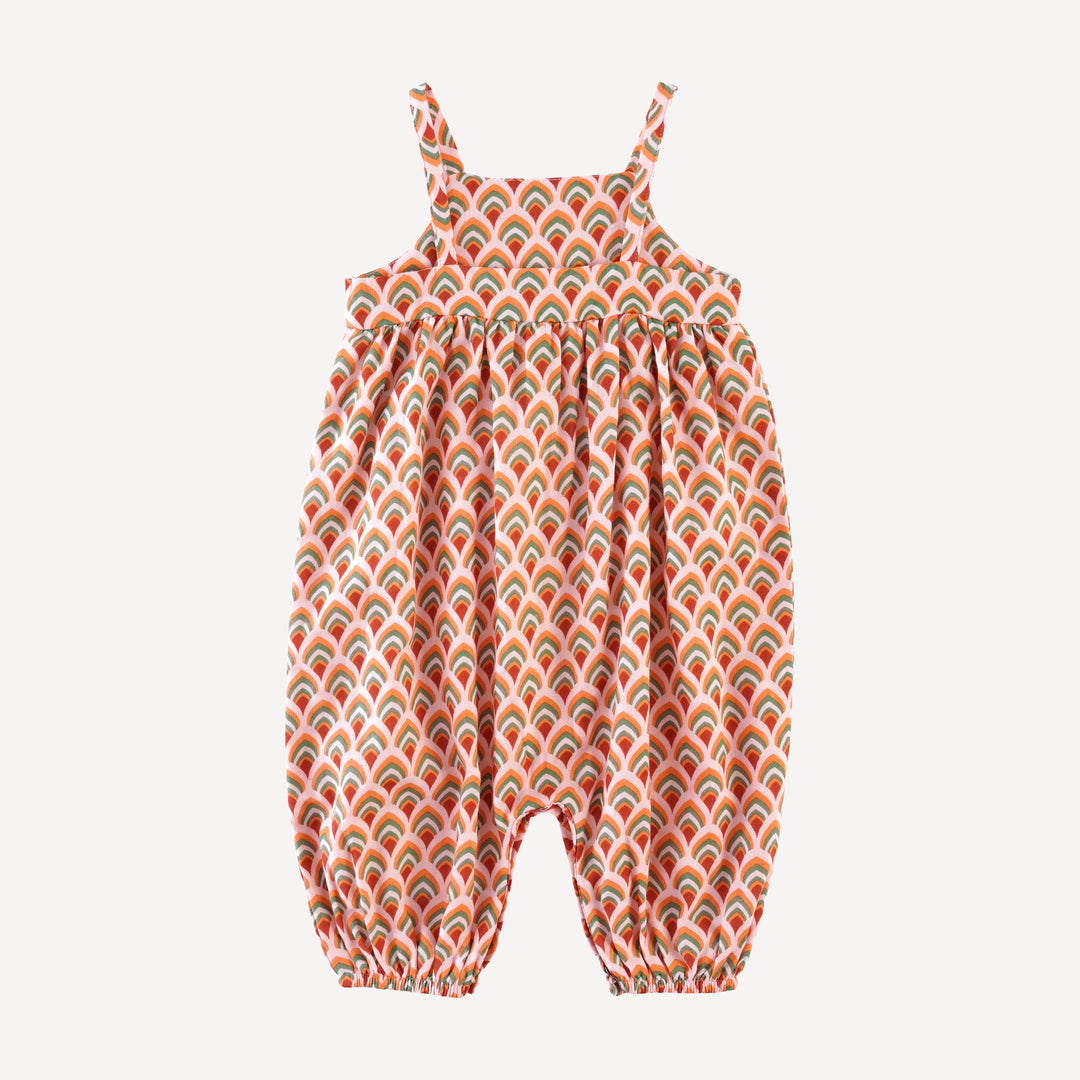 skinny strap jumpsuit | modern feather | organic cotton gauze