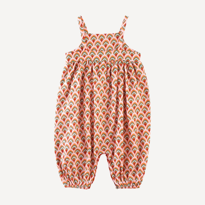 skinny strap jumpsuit | modern feather | organic cotton gauze