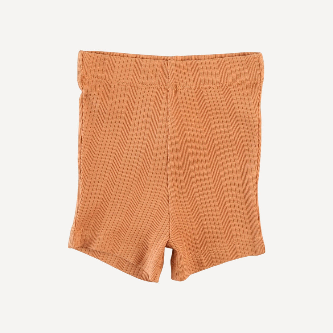 bike short | butterum | organic cotton multi rib