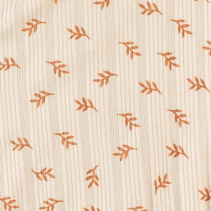 jade short set | butterum leaf | organic cotton multi rib