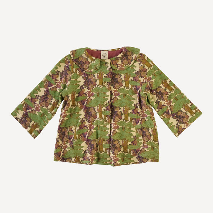 peter pan swing jacket | goldilocks forest | bamboo