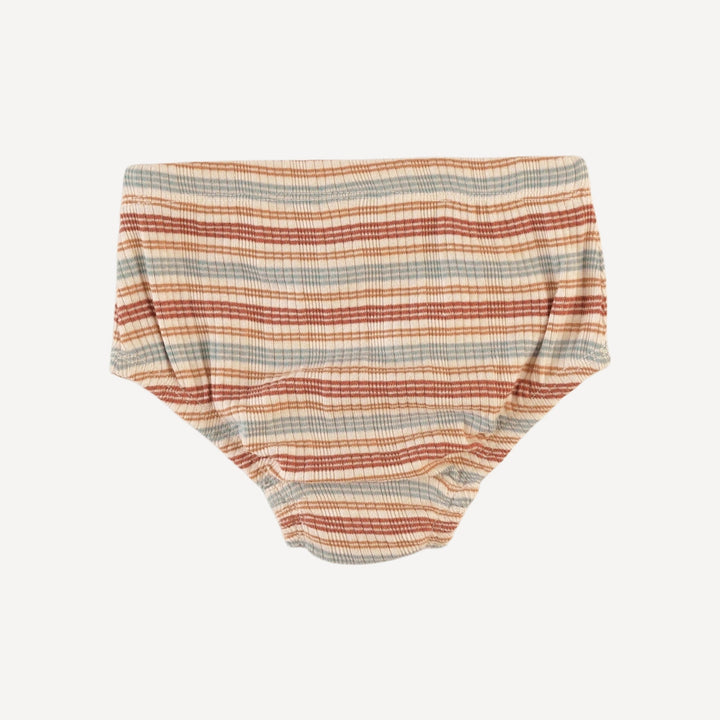 underwear | multi stripe | organic cotton multi rib