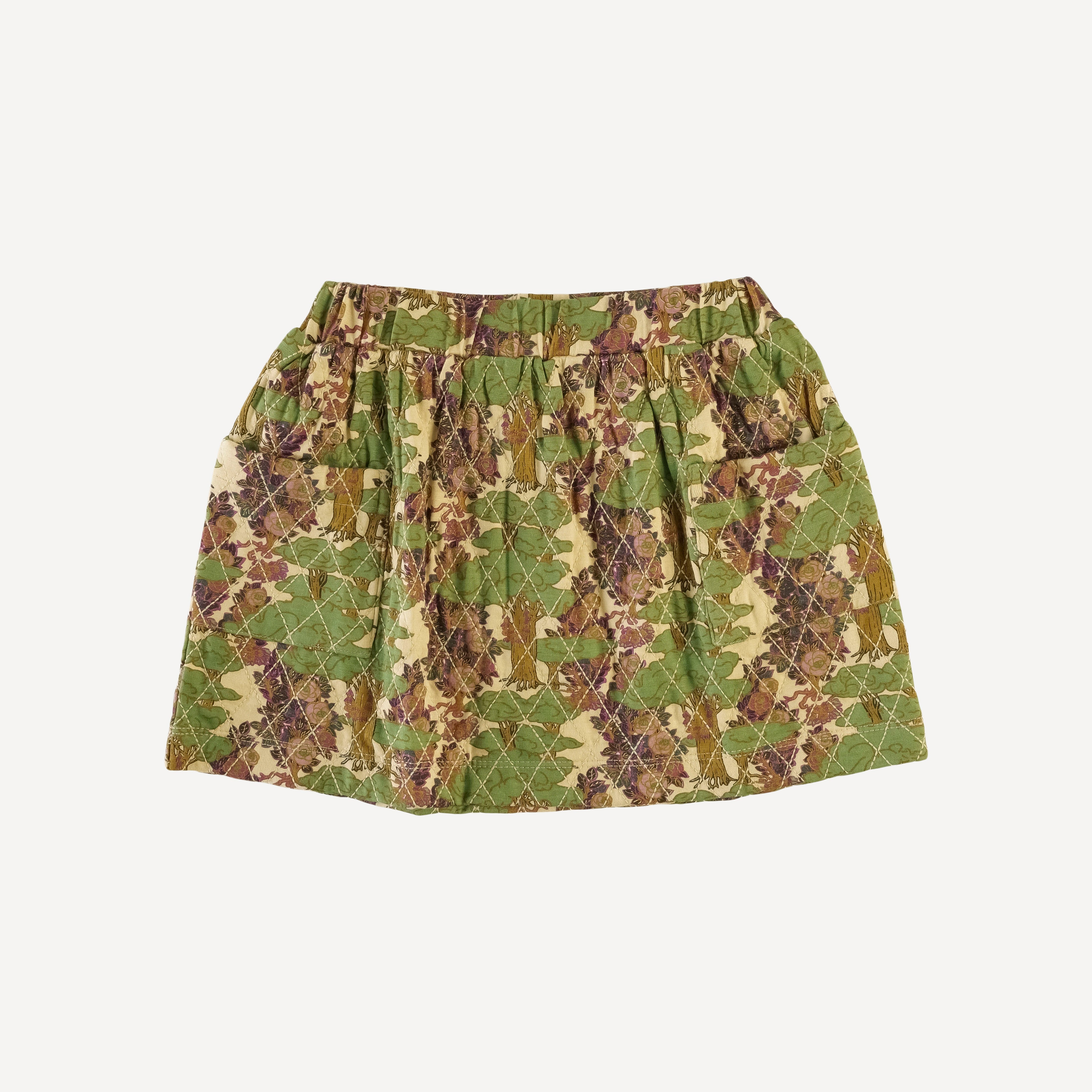 Camo quilted clearance skirt