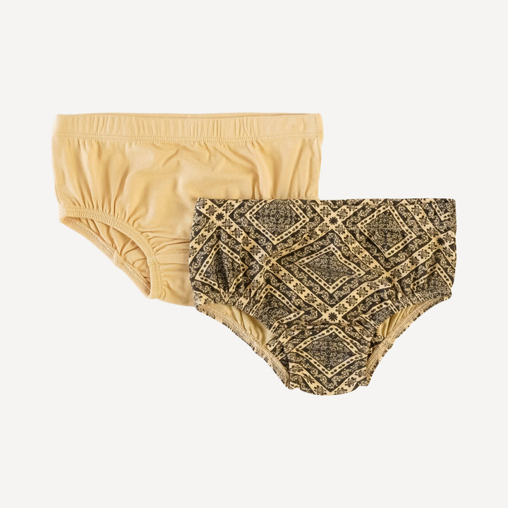 underwear set of 2 | bandana beluga | bamboo