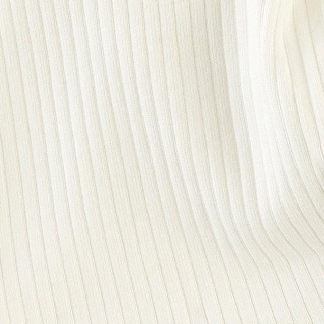 bunny hat | coconut | organic cotton single rib