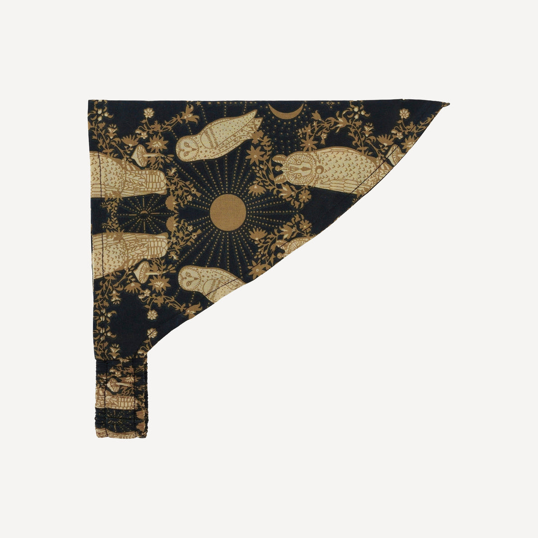 bandana headband | mystical owl | organic cotton woven