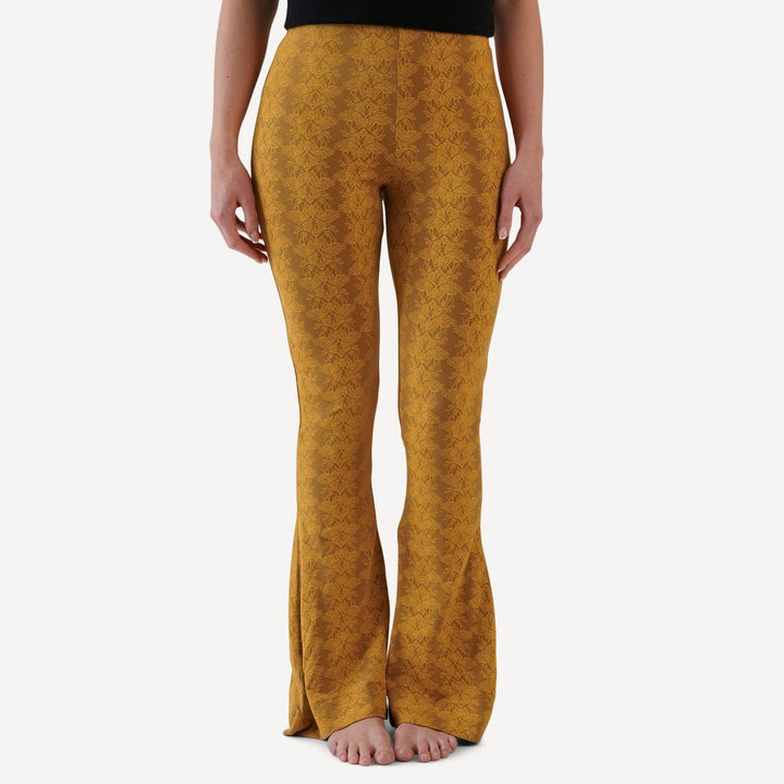 womens flare leg pant | butterfly | bamboo