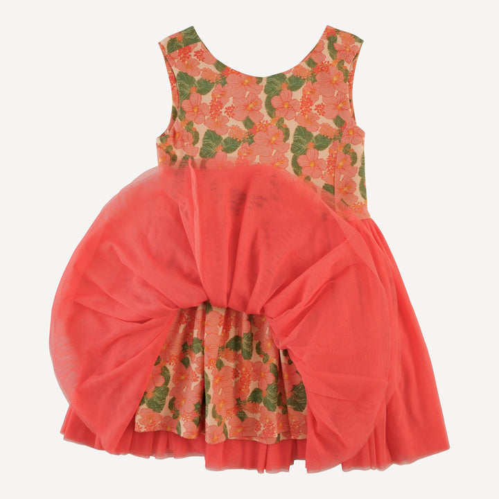 lark dress | tropical flower party | bamboo