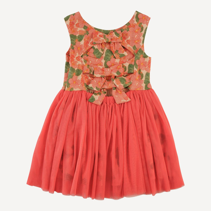 lark dress | tropical flower party | bamboo