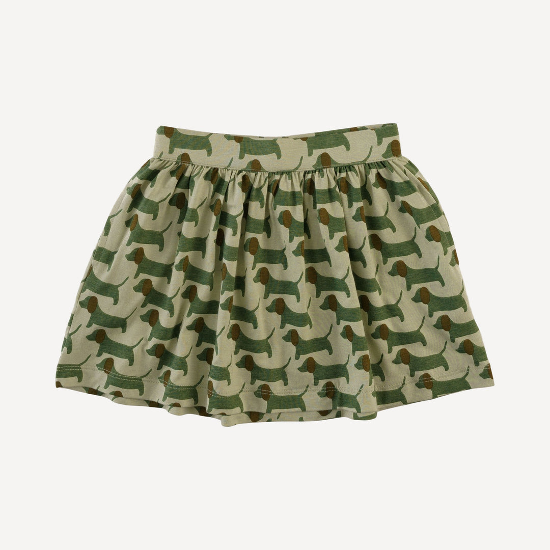 basic skirt | 70s puppies | bamboo