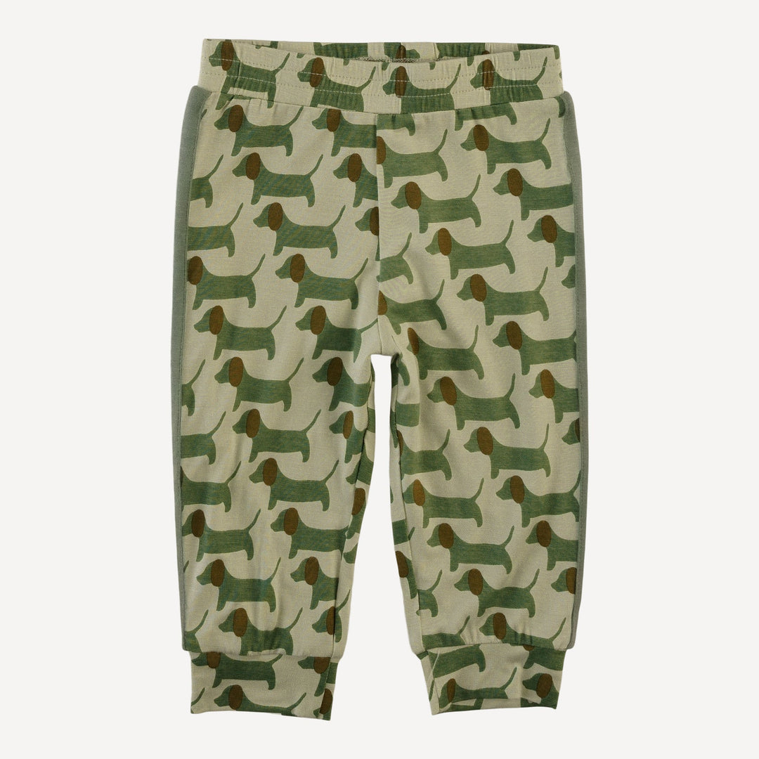 short sleeve football set | 70s puppies | bamboo