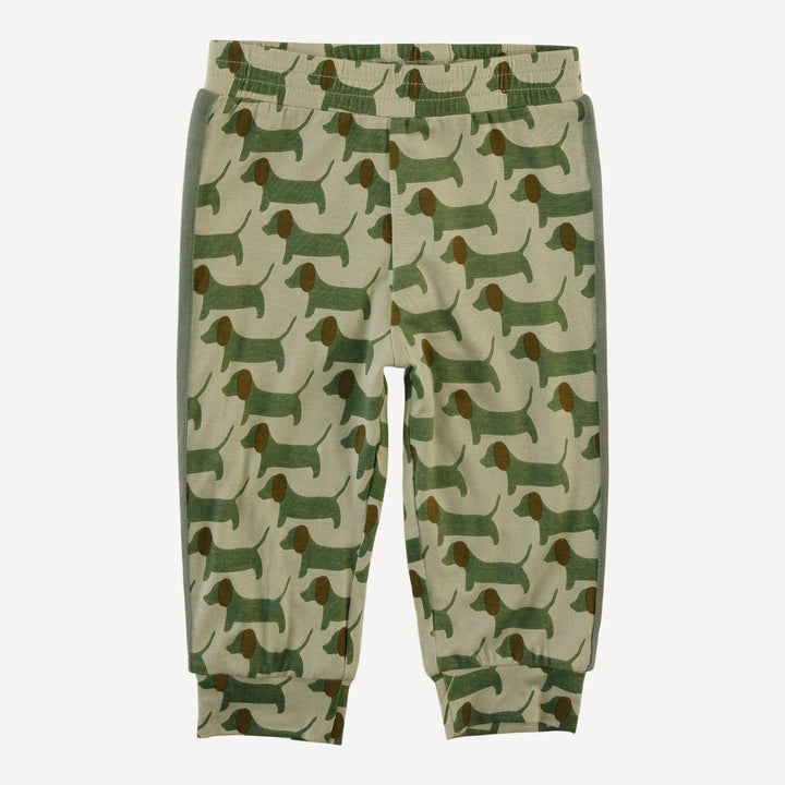 short sleeve football set | 70s puppies | bamboo