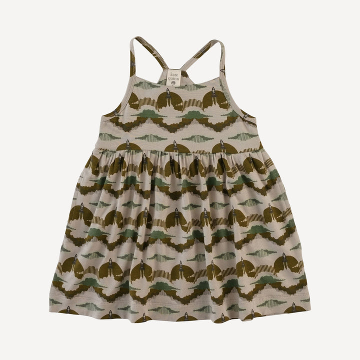 skinny strap pocket dress | rocket | bamboo