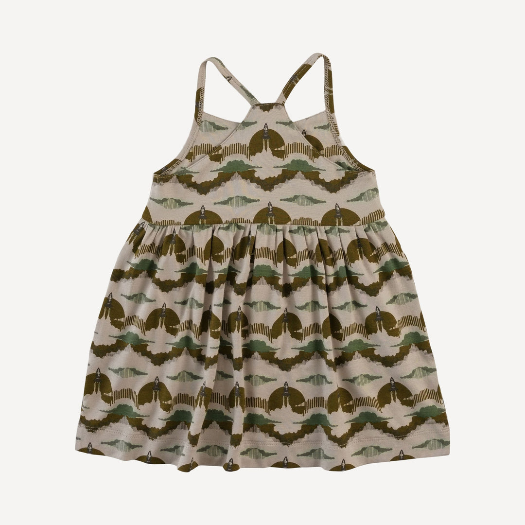 skinny strap pocket dress | rocket | bamboo