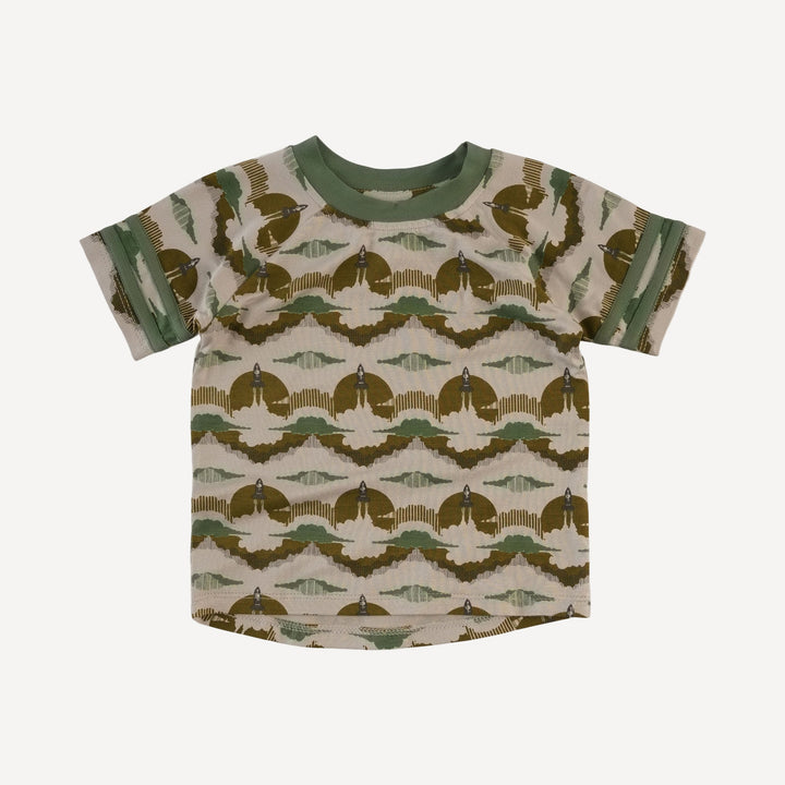 short sleeve football set | rocket | bamboo
