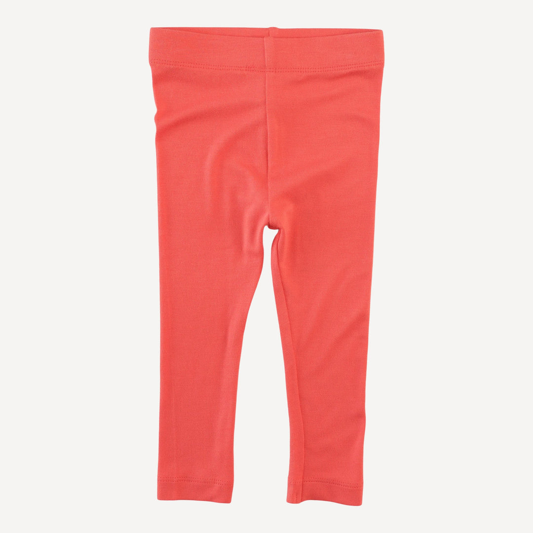 classic skinny legging | tropical pink | bamboo