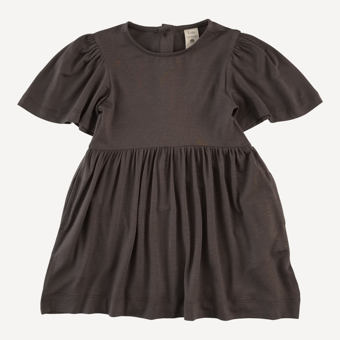 bell sleeve dress | gull | bamboo