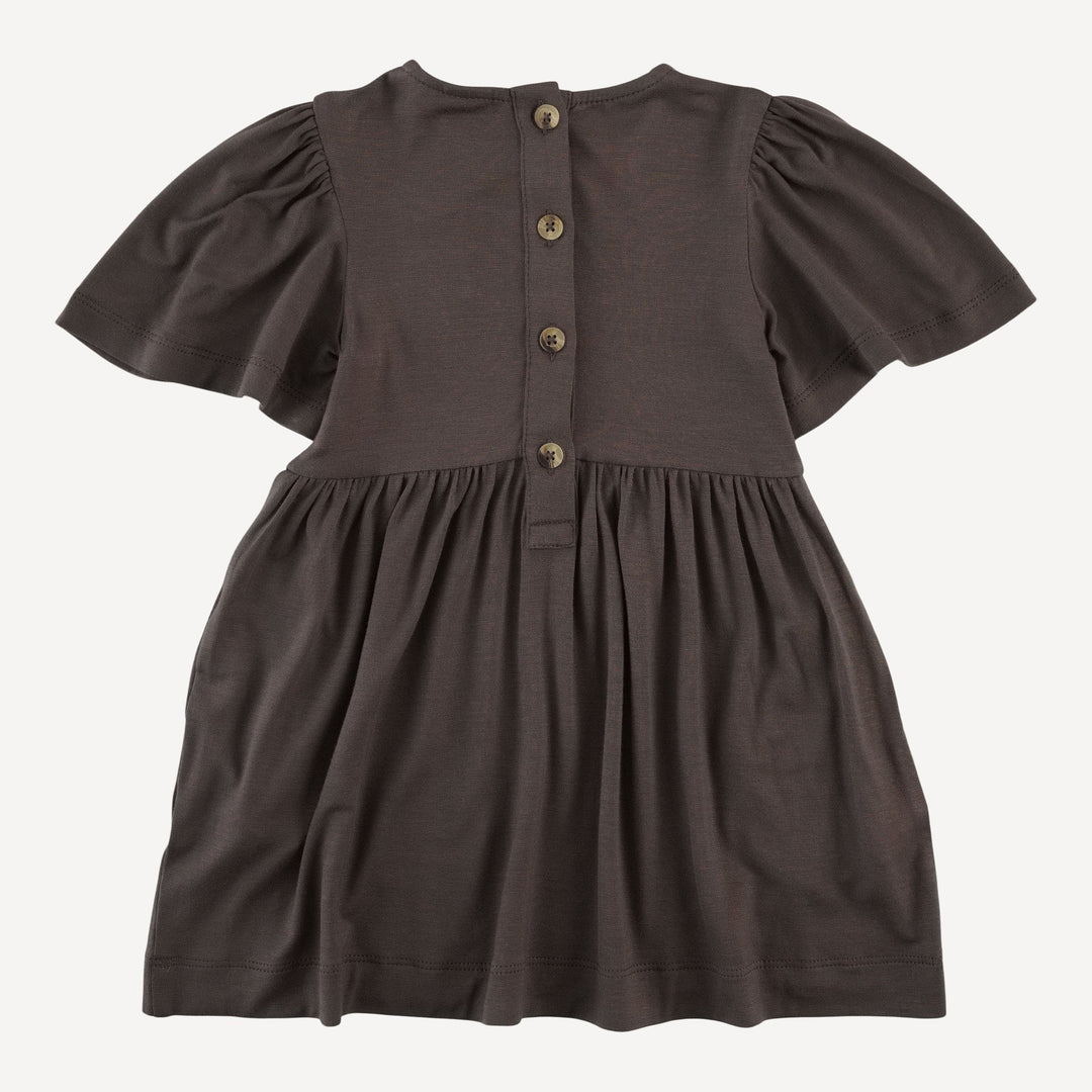 bell sleeve dress | gull | bamboo