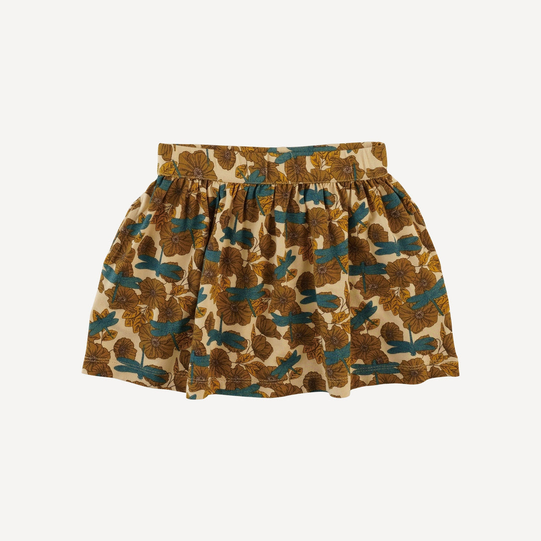 basic skirt | dragonfly garden | bamboo